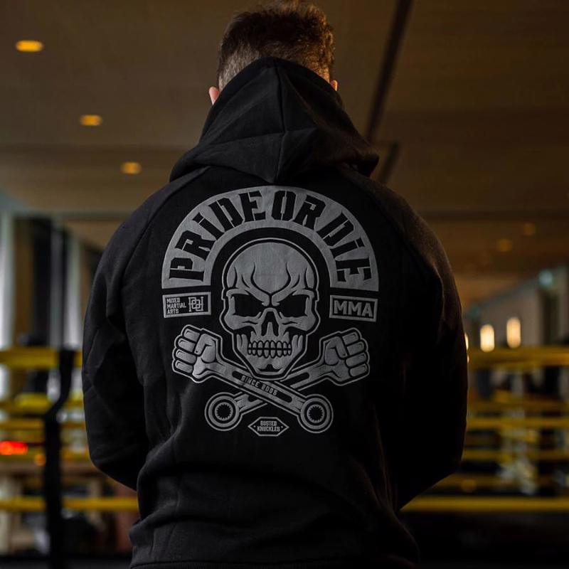 PRIDE OR DIE BUSTED KNUCKLES ZAKETA-black